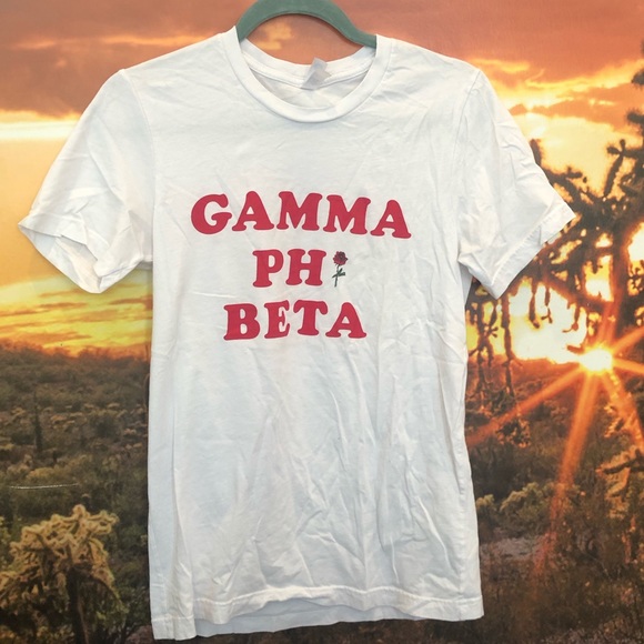 Gamma phi beta rose tee - Picture 1 of 4